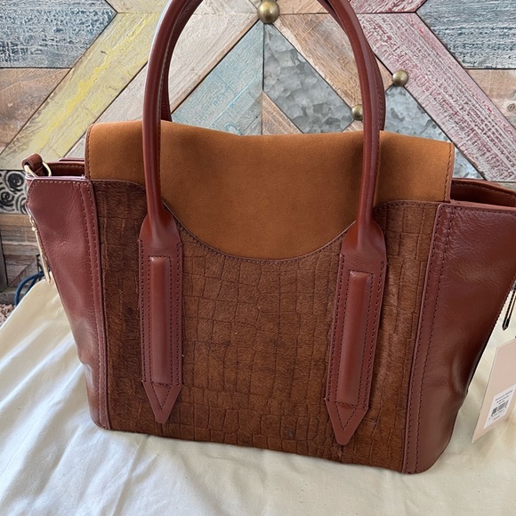 Pour La VICTOIRE Bag Leather And Pony Hair Brown - Picture 11 of 13